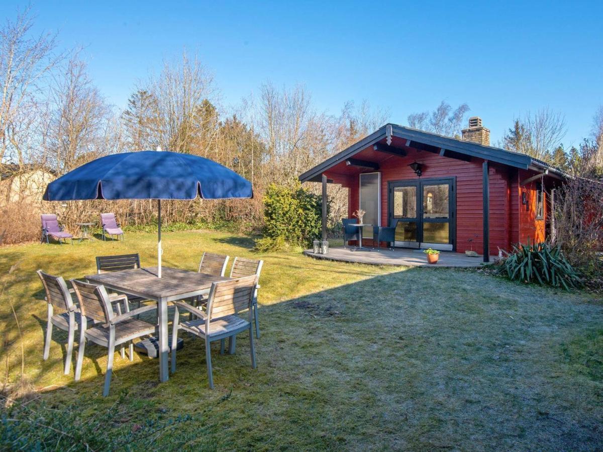 4 Person Holiday Home In Nibe Bagian luar foto